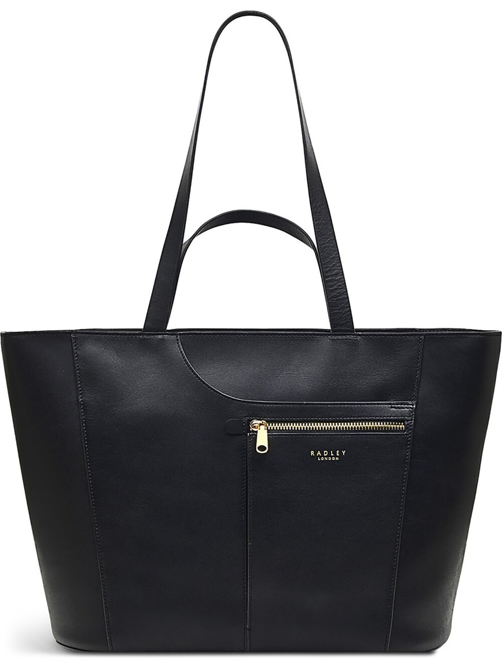 Radley London Black Leather Tote Bag